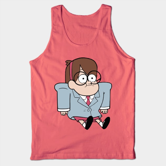 Boss #2 Mabel - Gravity Falls Tank Top by LeCouleur